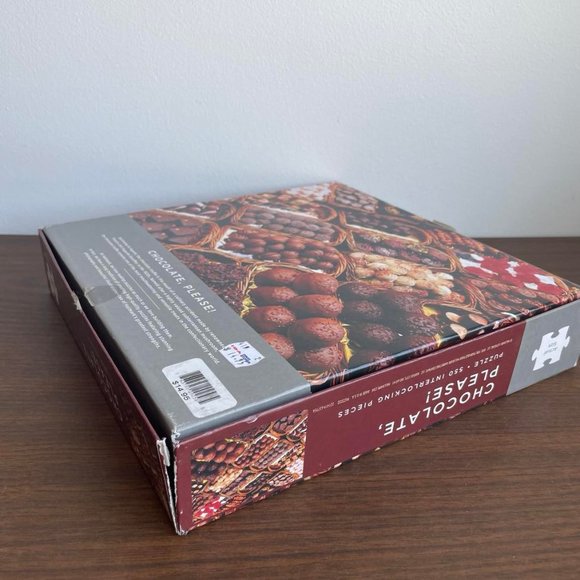 550 Piece Hallmark 'Chocolate, Please!' Puzzle - Picture 3 of 5